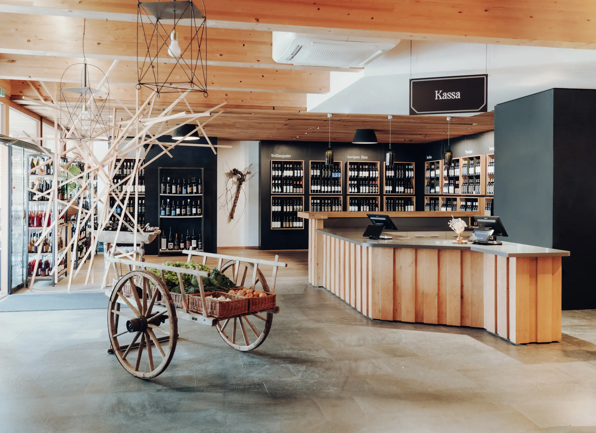 Bauernstadl – Marktlokal Innenansicht
